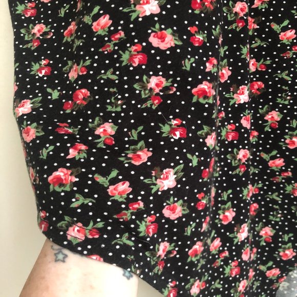 Plus Size Floral Ruched Front Bodysuit Size 2XL - Picture 9 of 9